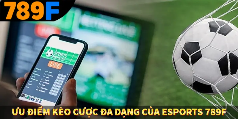 Ưu điểm kèo cược đa dạng của esports 789F