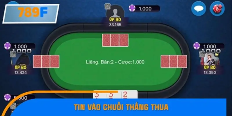 Tin vào chuỗi thắng thua Tin vào chuỗi thắng thua