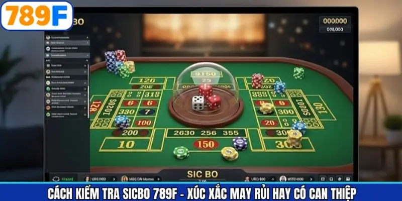 Cách kiểm tra Sicbo 789F - Xúc xắc may rủi hay có can thiệp